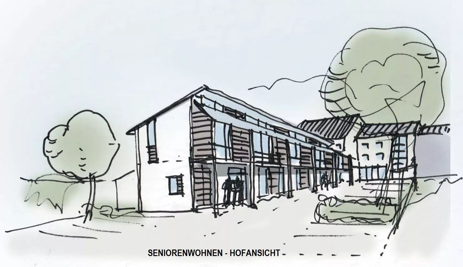 Investorenprojekt Hofansicht